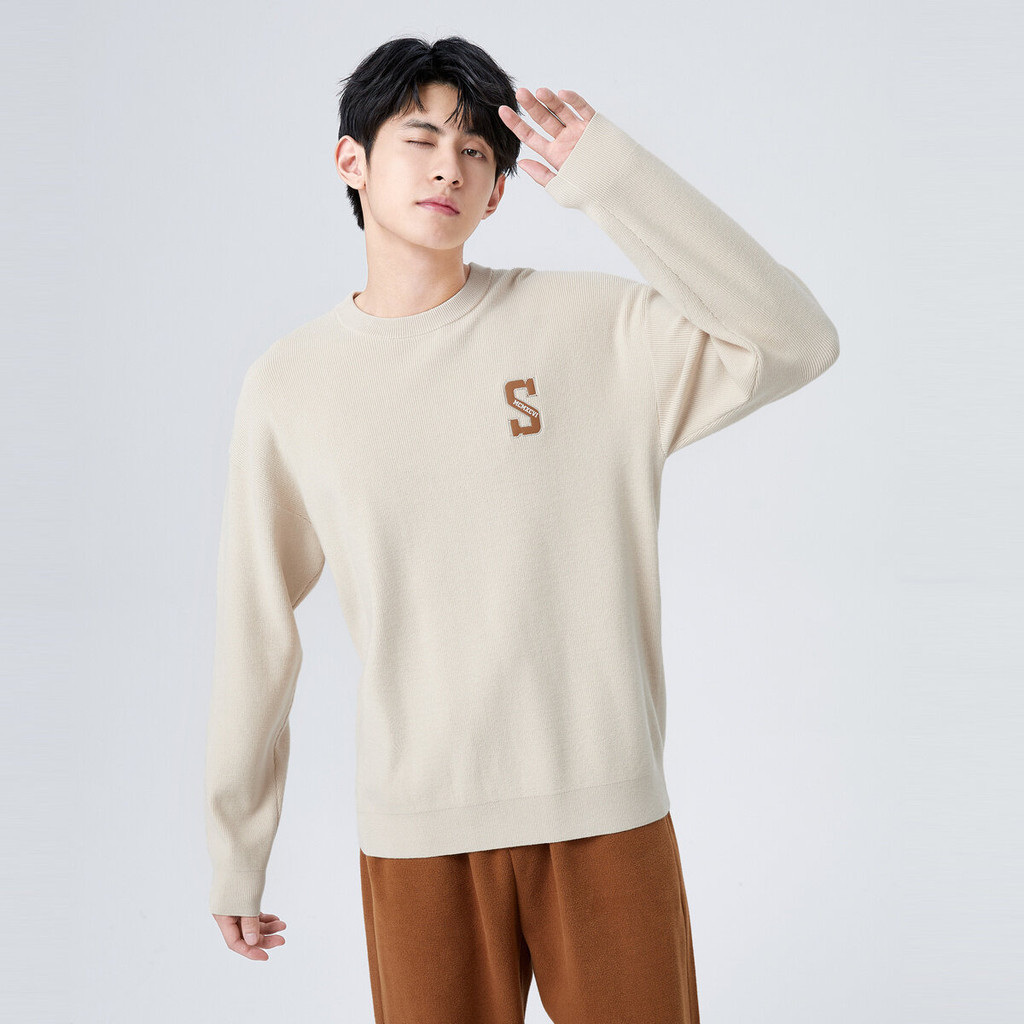 Semir เสื้อกันหนาว คอกลม ทรงหลวม แฟชั่นฤดูหนาว สําหรับผู้ชาย 2023