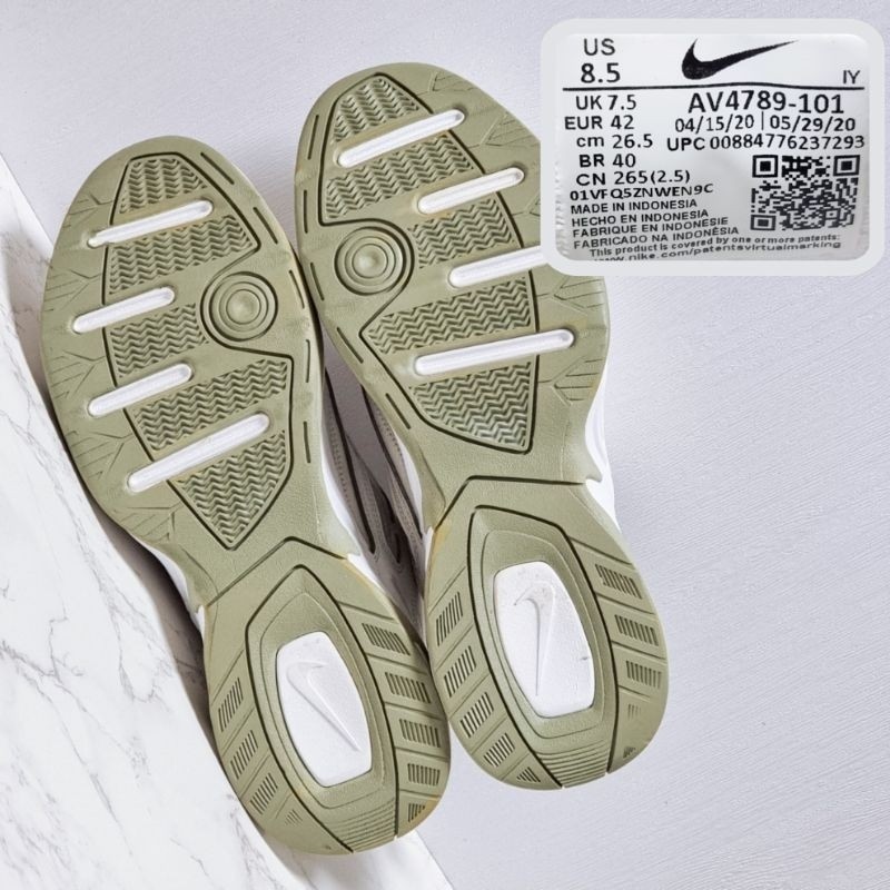 รองเท้ามือสอง แบรนด์แท้ Nike M2K Tekno/Size 42-26.5
