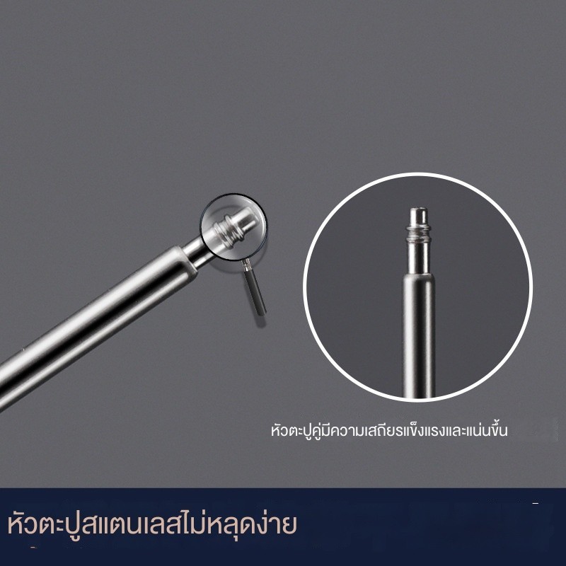 สลักสแตนเลสหนา1.8mmแบบสากลสำหรับสายนาฬิกามีขนาด20/22mm
