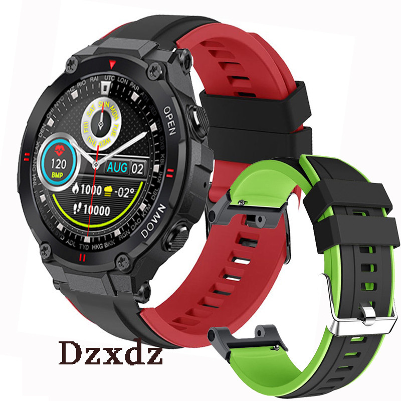 สายนาฬิกาข้อมือซิลิโคน แบบนิ่ม ปลดเร็ว สําหรับ Aolon Tetra R2 Aolon สาย NAVI R GPS Smart Watch band