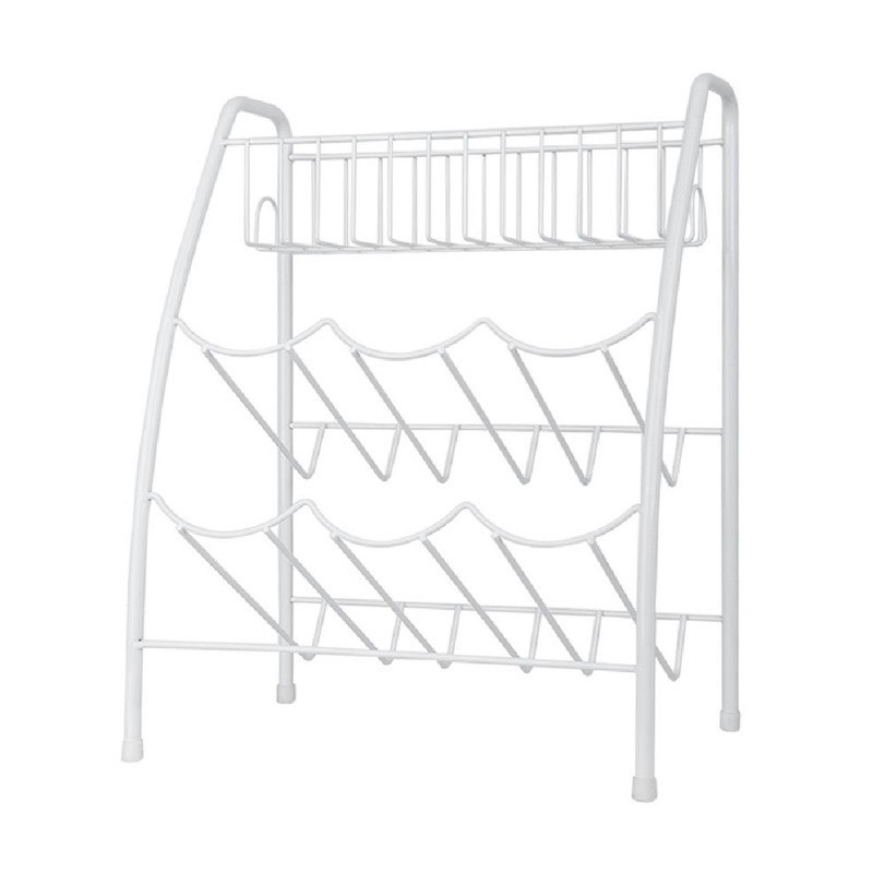 ชั้นวางขวดในครัวลวดเคลือบ3ชั้นEKONO 914