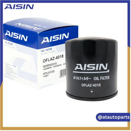 AISIN กรองน้ำมันเครื่อง NISSAN NAVARA D40 YD25 NP300 YD25DDT OFLAZ-4018 15208-EB70D ยี่ห้อ AISIN เบอ