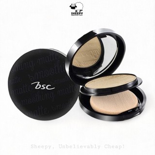BSC SMOOTHING MATTE POWDER SPF 20 PA++ แป้ง บีเอสซี แป้งพัฟ สมูทติ้งแมท 10.5 กรัม