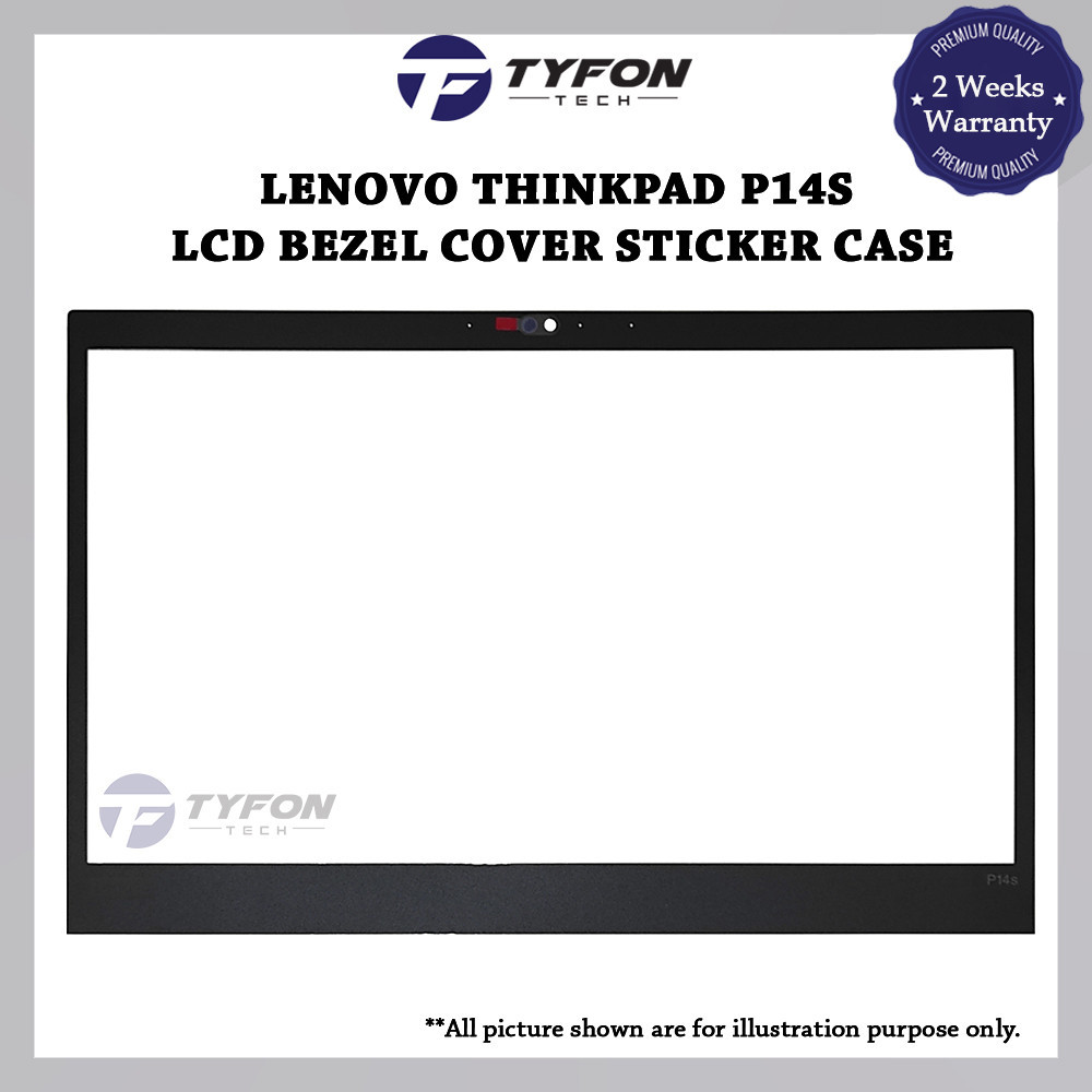 Lenovo Thinkpad P14s Gen 1 ฝาครอบ LCD สติกเกอร์ 5B30S73487 5M11B94241 5M11B94242 AL1KF000200 ปกข (สต