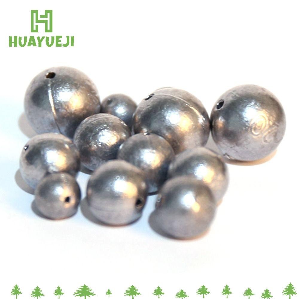 Yueji ตะกั่วถ่วงน้ําหนัก 1 กรัม 2 กรัม 3 กรัม 4 กรัม 5 กรัม 6 กรัม 7.5 กรัม 9 กรัม 10 กรัม 2023 สําหรับตกปลา 10 ชิ้น