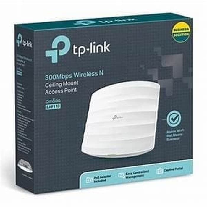 Tplink EAP110 Access Point Wireless WiFi Ceiling Mount 300Mbps TP-Link EAP-110 N10 DD