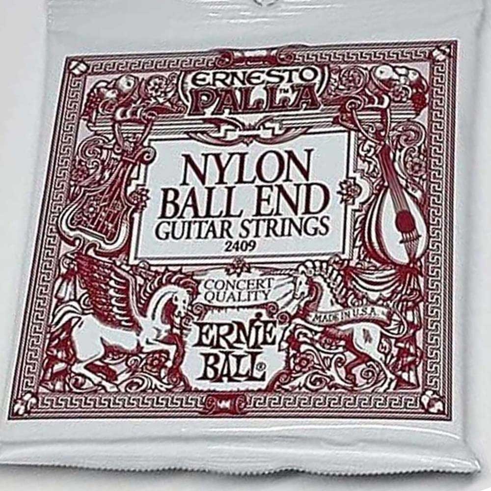 ERNIE BALL ERNIE BALL 2409 Classical Guitar Strings 28-42 ERNESTO PALLA BLACK NYLON
