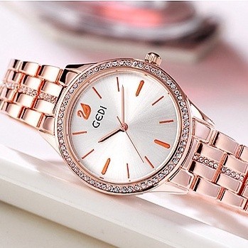 นาฬิกาผู้หญิง GEDI 81039 ของแท้ 100% นาฬิกาแฟชั่น นาฬิกาข้อมือผู้หญิง