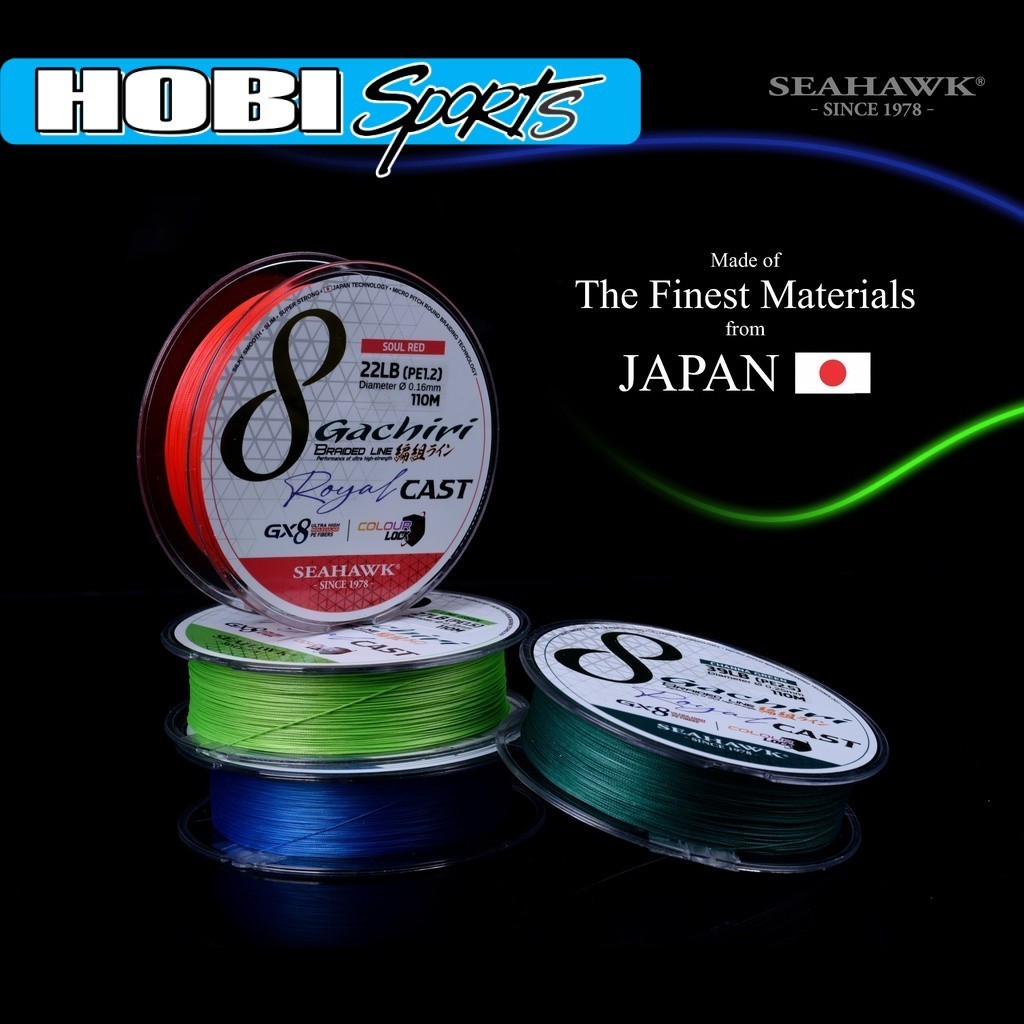 Seahawk Braided ( )8X ROYAL CAST 110M