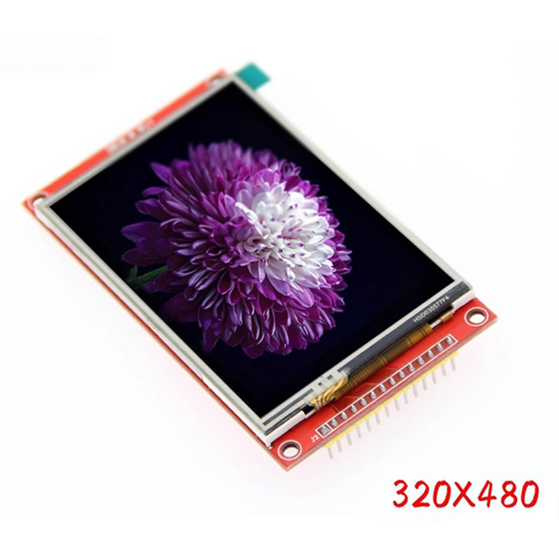 หน้าจอแสดงผลโมดูล TFT LCD 3.5 นิ้ว 480*320 MCU SPI Serial ILI9488