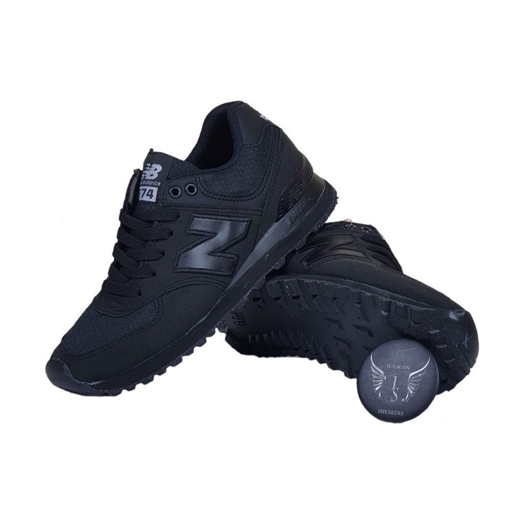 New Balance 574/997S รองเท้าผ้าใบ สีดํา คุณภาพสูง สําหรับทุกเพศ
