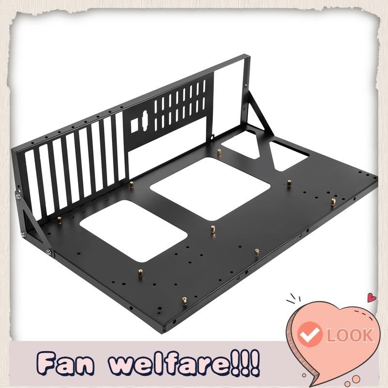 เคสเมนบอร์ดขุดเหมือง ETH แบบหนา รองรับ ITX Mini ATX สําหรับ 8 GPU(ATX)