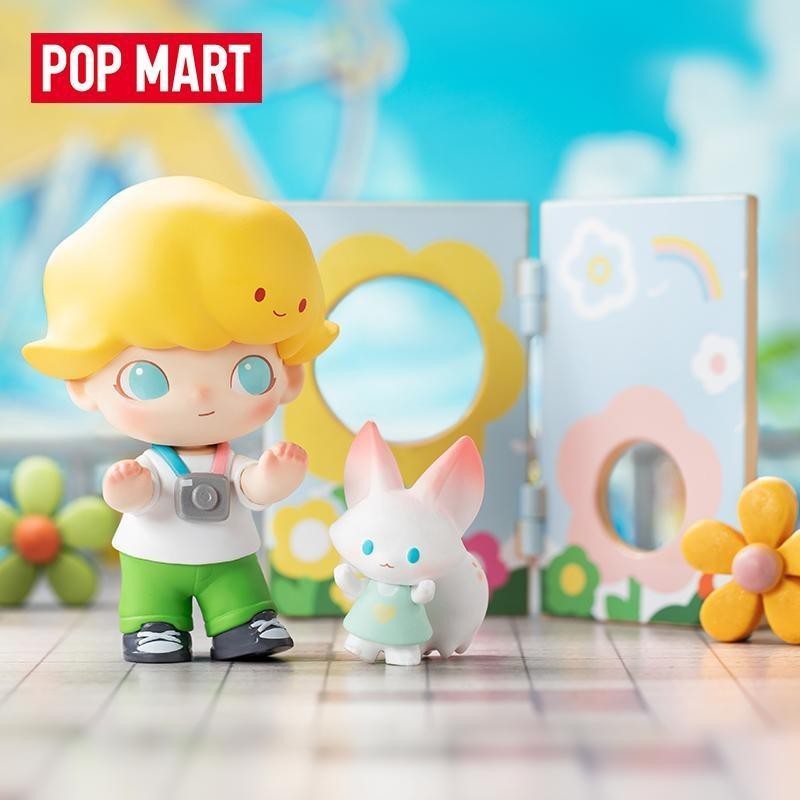 Popmart Pop Mart Dimoo Date Series กล่องสุ่ม แฮนด์เมด ของเล่น ของขวัญวันวาเลนไทน์