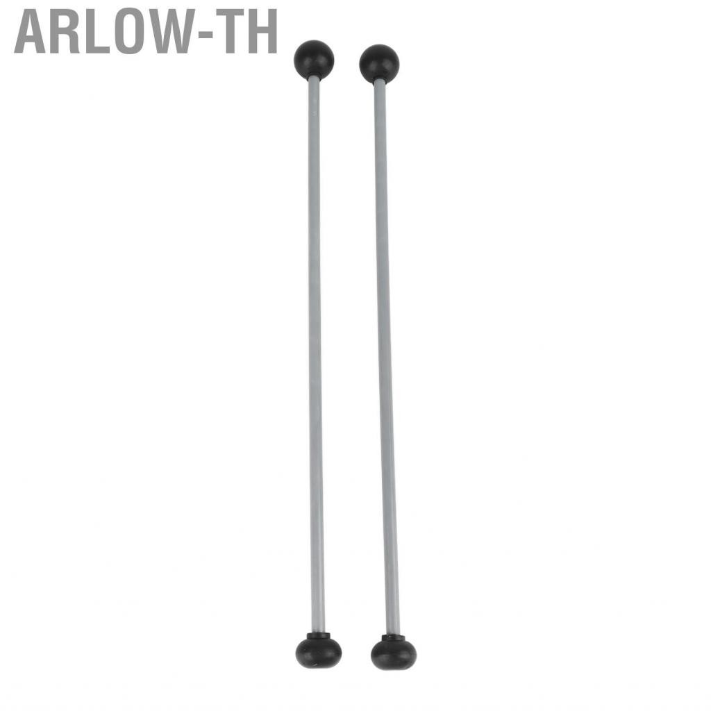 Arlow-th Marimba Tongue Drum Mallet Silicone Plastic Stick Lightweight Multifunctional Double Headed for Party