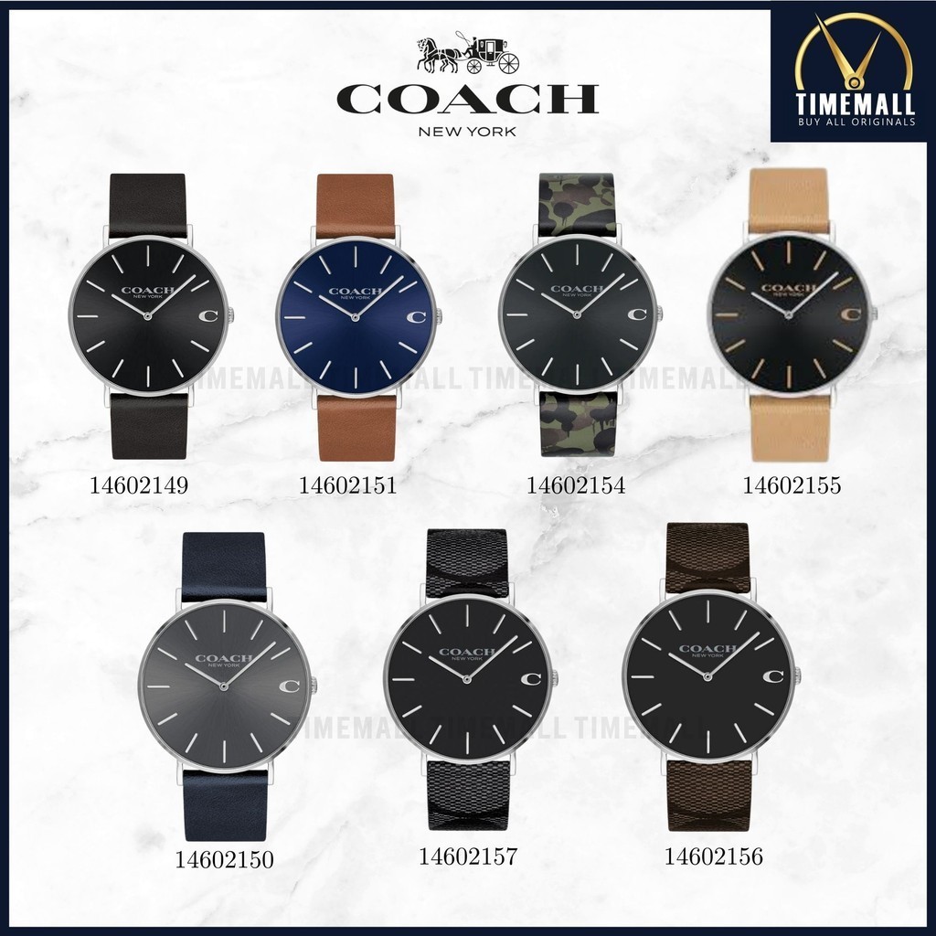 OUTLET WATCH นาฬิกา Coach OWC73 นาฬิกาข้อมือผู้หญิง นาฬิกาผู้ชาย แบรนด์เนม  Brandname Coach Watch รุ