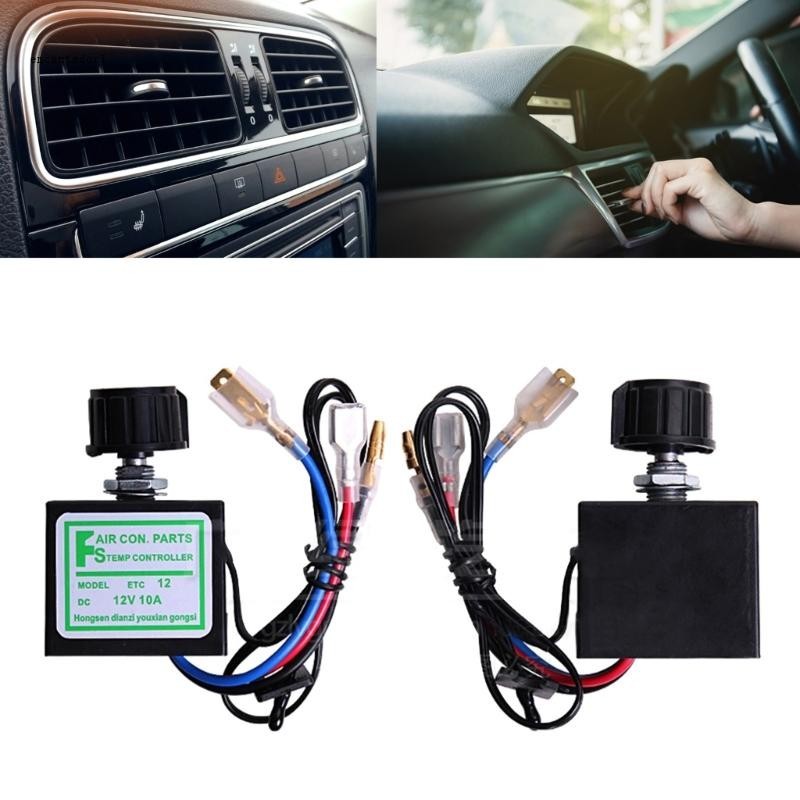 เทอร์โมสตัท 12V 24V 10A ปรับอุณหภูมิได้ สําหรับเครื่องระเหย