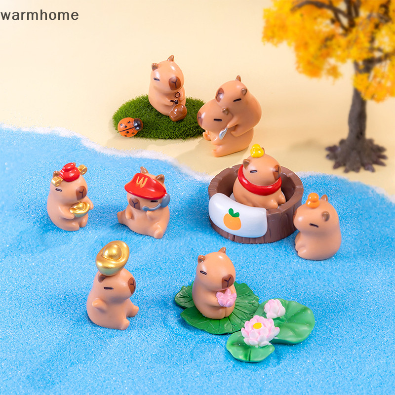 [warmhome] โมเดลตุ๊กตาปลาปักเป้าจิ๋วน่ารัก ขนาดเล็ก สําหรับตกแต่งบ้าน สวน พร้อมส่ง
