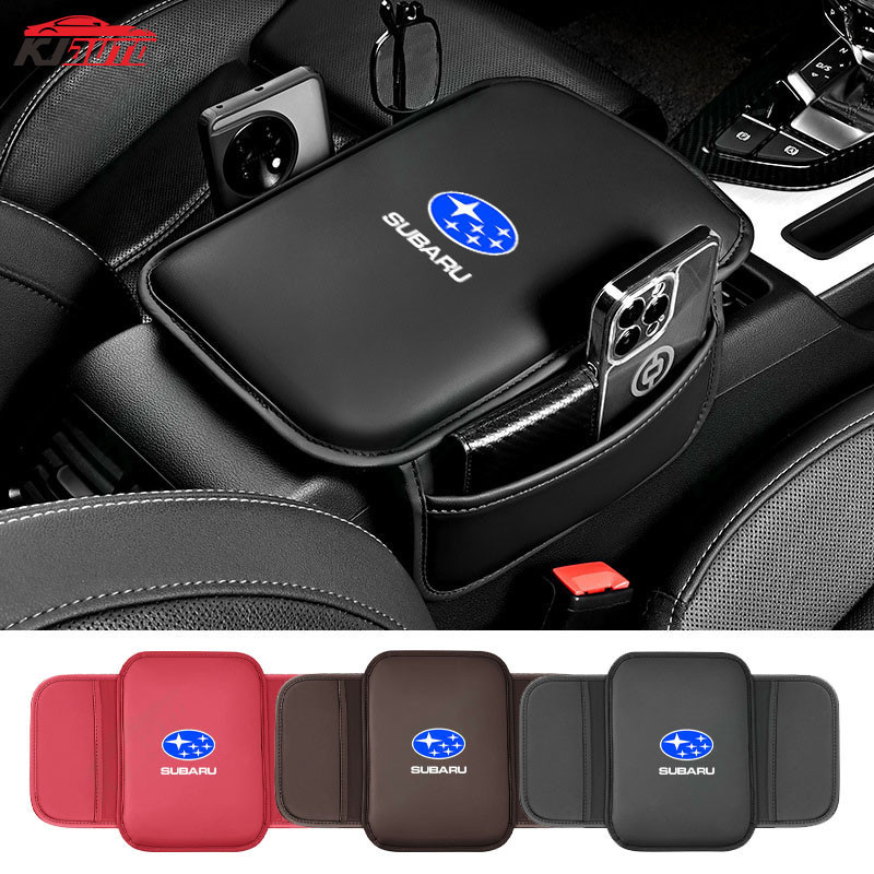 Subaru แผ่นผ้าฝ้ายรองแขนกลาง อุปกรณ์เสริม สําหรับตกแต่งรถยนต์ BRZ Forester Legacy Outback WRX WRX STI Impreza