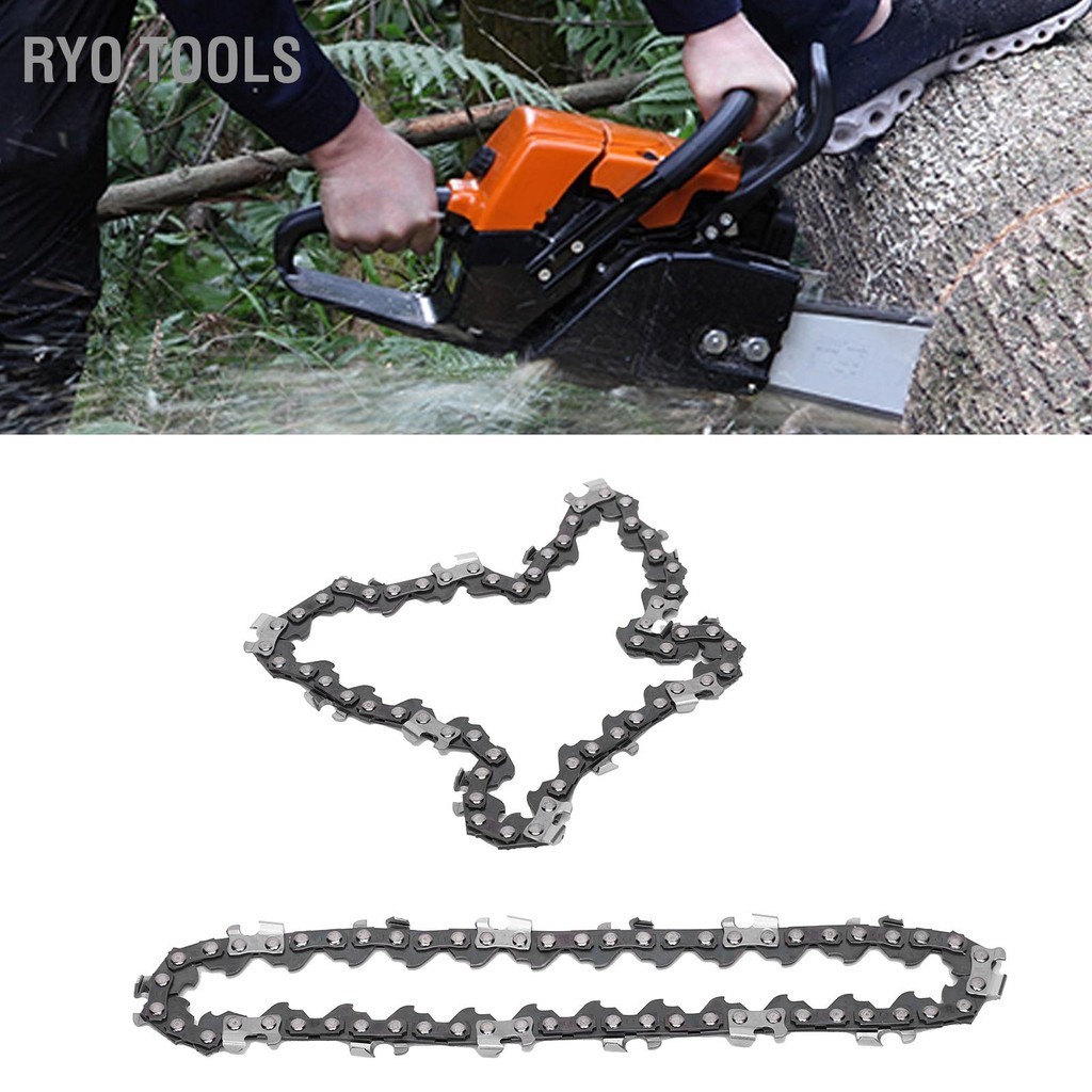 Ryo Tools 2 ชิ้นโซ่เลื่อยโซ่ใบมีดเปลี่ยนเหล็กความเร็วสูงสำหรับ 4in เลื่อยโซ่ไฟฟ้าไร้สาย