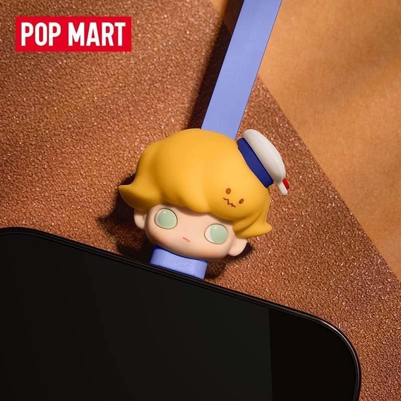 Popmart official สายเคเบิลชาร์จ ลาย popmart official DIMOO Tonight No Sleeping Series สําหรับ iPhone