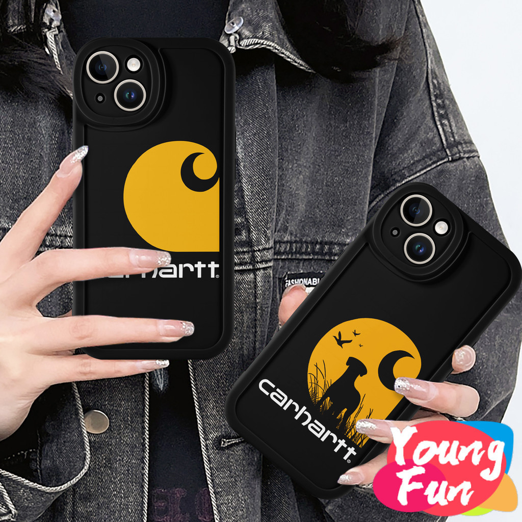สําหรับ iPhone แนวโน้ม แบรนด์เก๋ 14 XR 13 11 12 Pro Max 8 7 6 6S Plus X Xs Max Se 2020 13 12 11เคสโทรศัพท์มือถือ TPU แบบนิ่ม กันกระแทก