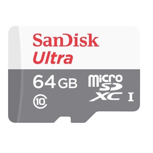 เมมโมรี่การ์ด SANDISK Ultra Micro SDcard แท้ 64 GB [100MB/s] UHS-I C10 Memory card โทรศัพท์ มือถือ ก