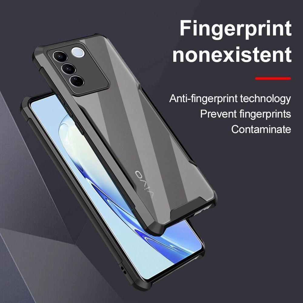 [ส่งจากไทย] Case X100 PRO ป้องกันเลนส์กล้อง เคสกันกระแทก เคสหลังใส ขอบนิ่มหลังแข็ง เคสโทรศัพท์ VIVO X100 5G X100Pro Y100