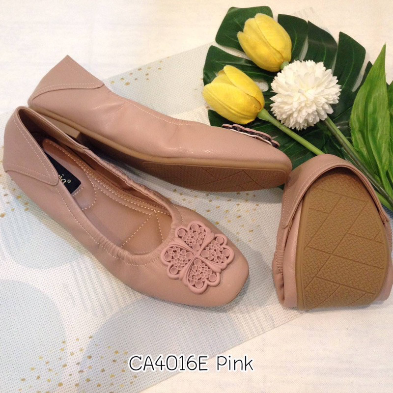 รองเท้าส้นแบน 🌺🍃🎗รองเท้าคัดชูทรงบัลเล่ย์💃งานนำเข้าแบรนด์cavawiaล๊อตใหม่06/05/66ไซส์36-40