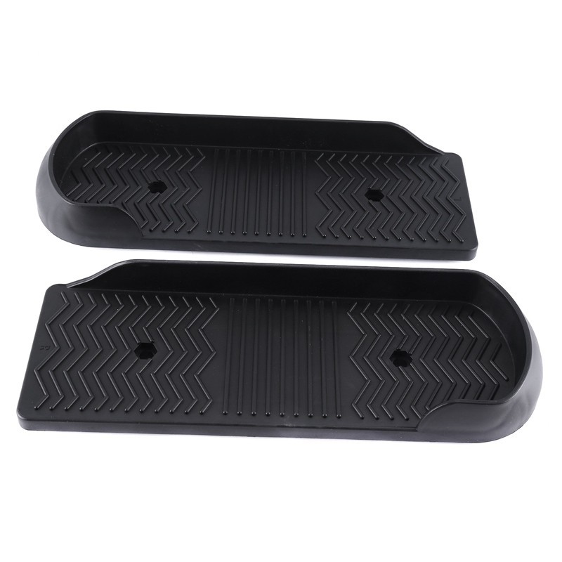 อุปกรณ์เสริมเครื่องออกกําลังกาย ที่เหยียบเท้า สีดํา สําหรับยิม และบ้าน 1 คู่ - รูปที่ 2