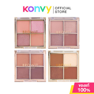 Browit Eyeshadow Palette บราวอิท พาเลทอายแชโดว์ที่ออกแบบโดยน…