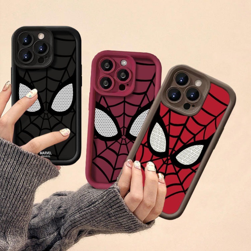 เคสโทรศัพท์มือถือแบบนิ่ม ลายมาร์เวล สไปเดอร์แมน ตานางฟ้า สําหรับ Xiaomi Poco C65 X6 M6 F5 Pro X5 F4 X4 X3 GT M5S M3 Pro