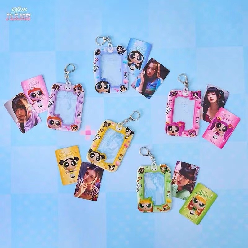 พวงกุญแจ จี้รูป Kpop Idol NWJNS The Powerpuff Girls X NJ Ver.2