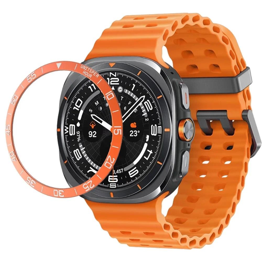 Time Scale Guard แหวนสําหรับ SAMSUNG นาฬิกาโลหะ Bezel เปลี่ยนแหวนป้องกันสําหรับ SAMSUNG GALAXY WACTH 7 ULTRA 47 มม.เครื่องประดับ