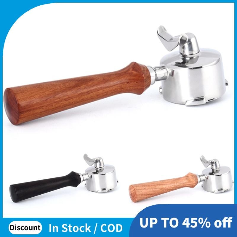 51mm Coffee Bottomless Portafilter Espresso Machine ตะกร้าเครื่องมือกาแฟสําหรับ Delonghi EC680/EC685