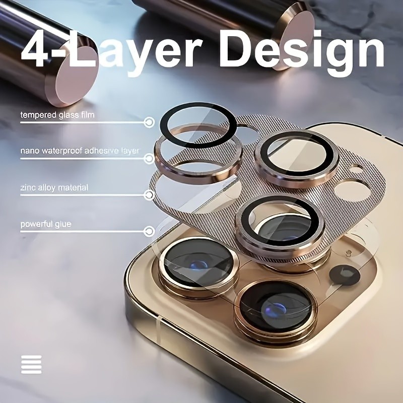 ฟิล์มเลนส์ Ultra HD ความแข็ง 9H for iPHone 16 15 14 13 12 11 Pro Max iPhone 15 16 Plus 12 13 Mini 11