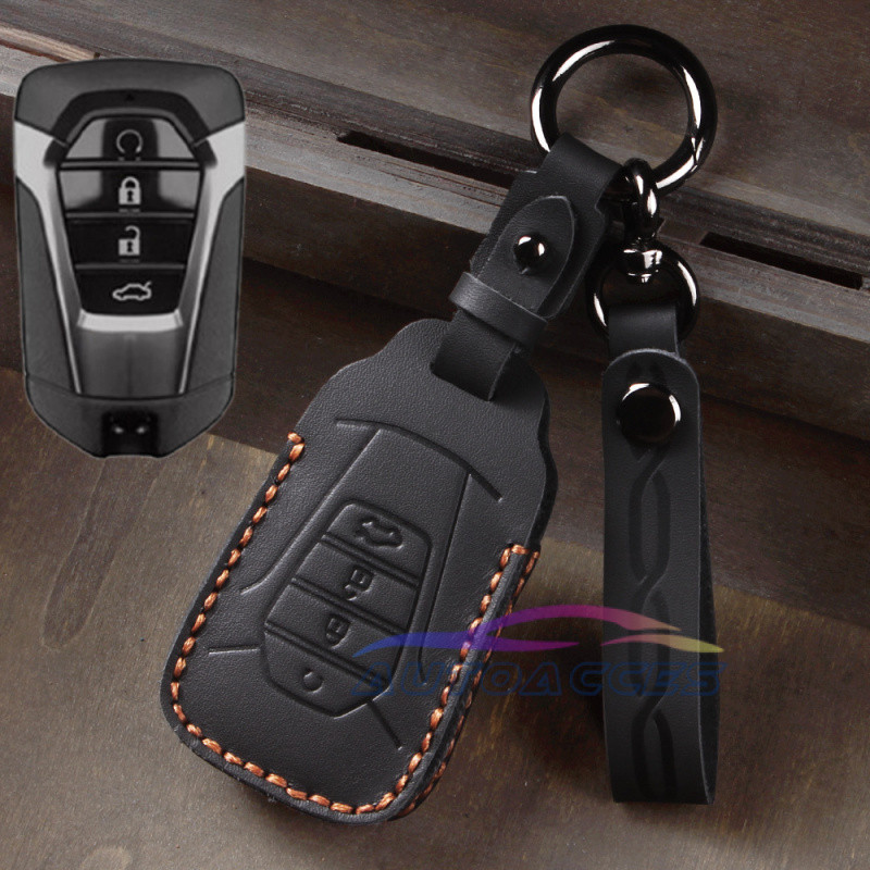 ฝาครอบกุญแจรถ Key Protect สําหรับ ISUZU D-Max Mu-x 2020 D-max 1.9 D-Max 3.0 Mux Remote Key หนังพวงกุ