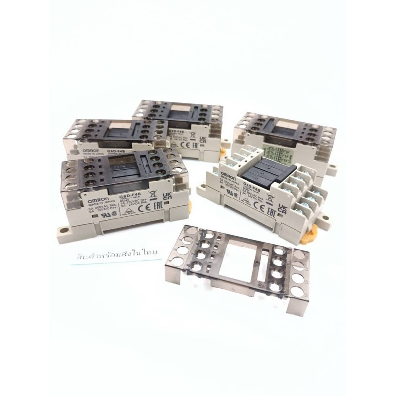 Omron G6D-F4B DC24V TERMINAL RELAY ช็อกเก็ตรีเลย์ หน้าคอนแทค 5A 250VAC 5A 30VDC ของใหม่ จากไทย