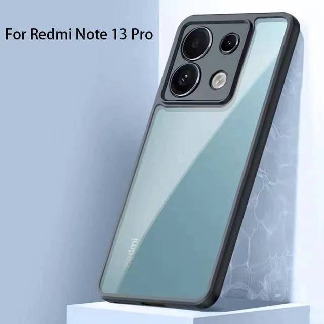 งานแท้ รุ่นใหม่ Redmi Note 13 Pro Note13 4G/5G เคสขอบนิ่ม หลังแข็ง เคสโทรศัพท์ซิลิโคน XIAOMI ตรงรุ่น กันกระแทก 027