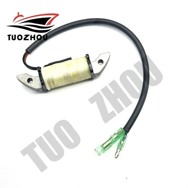 6E55207-8-70 ชาร์จคอยล์สําหรับ Yamaha Parsun Outboard 5-15HP 2 จังหวะ (ก่อน 1995) wr500/wj500/sj650 