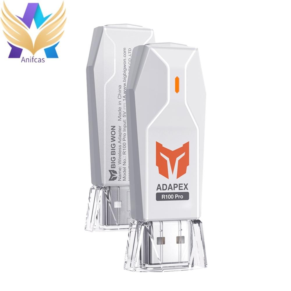 Bigbig WON R100 Pro อะแดปเตอร์ไร้สาย USB สําหรับเกมแพด Windows Switch PS4 PS5 XBOX