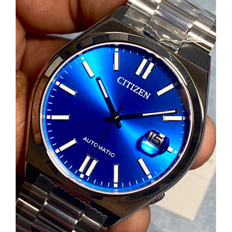 นาฬิกาข้อมือ Citizen Automatic X Pantone collection watch NJ0158-89L
