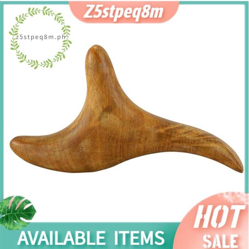 Z5stpeq8mwood Body เท้าคอผ่อนคลายเลือดนวดสามเหลี่ยมสปา Reflexology นวด Stick เครื่องมือ