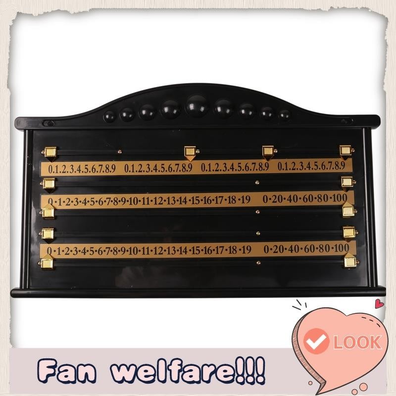 แผ่นบอร์ดบันทึกคะแนน บิลเลียด สนุ๊กเกอร์ บิลเลียด อุปกรณ์เสริม สําหรับเล่นเกม