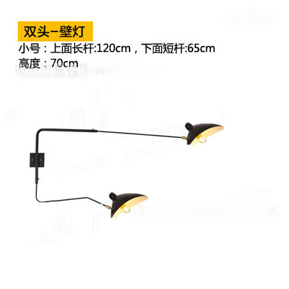 โคมไฟติดผนัง led รูปกรงเล็บเป็ด สร้างสรรค์ สไตล์อุตสาหกรรม B & B สไตล์โมเดิร์น สําหรับตกแต่งบ้าน - รูปที่ 3