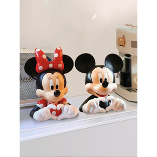 กระปุกออมสิน รูปการ์ตูนมิกกี้เมาส์ หรูหรา สําหรับตกแต่งตู้ที…