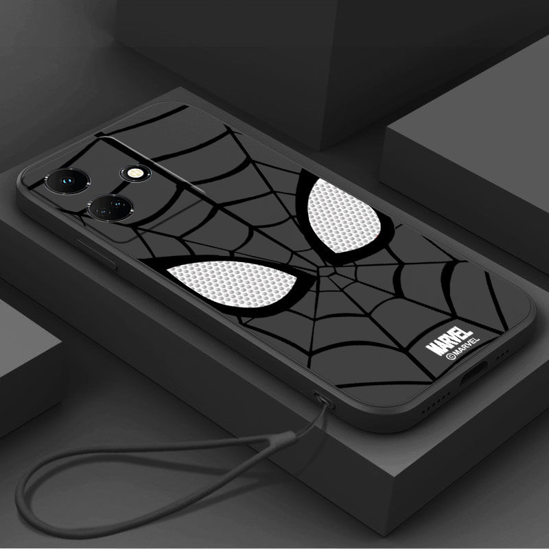 ปลอกสําหรับ OPPO A3 4G OPPO A3 5G A3X 4G A3 pro 5Gเคสโทรศัพท์แฟชั่นแบรนด์Marvel Cool Spider-ManตาความงามซิลิโคนTPU Soft Shellออกแบบใหม่กันกระแทกกรณี