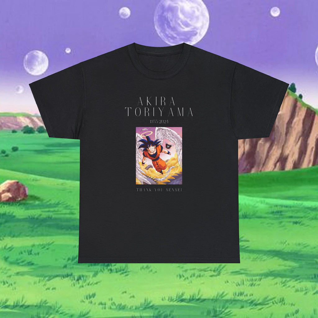 Akira Toriyama RIP Shirt Akira Toriyama Tee Akira Toriyama RIP T-Shirt Goku Tee Anime Tee Manga T-Sh