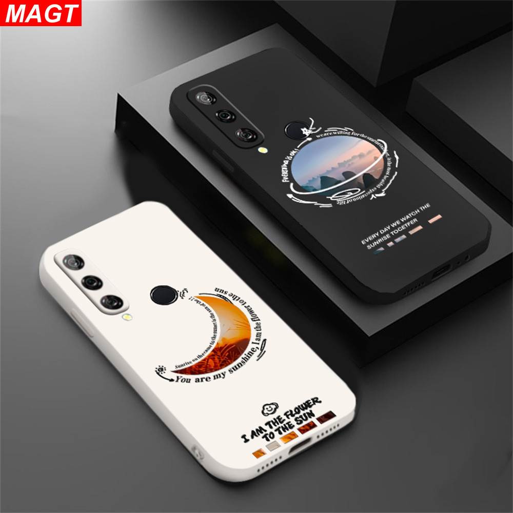 เคส Huawei P30 Lite Nova 5T Nova 3i Nova 7i Y6P Y7A Y6 Pro Y7 Pro 2019 Y9S ดาวเคราะห์สีฟ้า เคสแม่เหล็ก