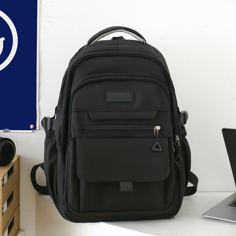 IELGY ไนลอนกระเป๋าเป้สะพายหลังกันน้ําผู้หญิงความจุขนาดใหญ่กระเป๋านักเรียน หลาย ออกแบบ ผู้ชายการจัดเก็บเป้สบายๆ - รูปที่ 5