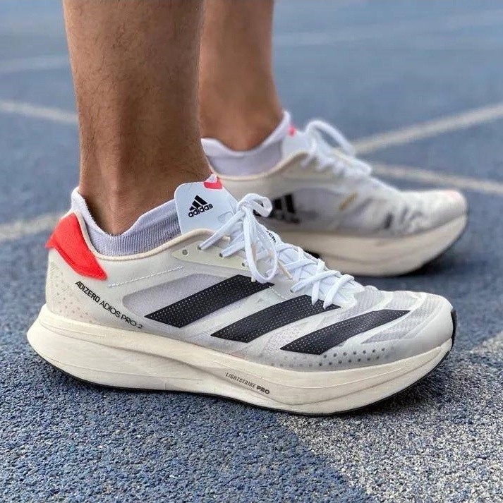 Adidas Adizero Adizero Pro 2 รองเท้าผ้าใบ แฟชั่น สําหรับผู้ชาย marathon 2024 Adizero Adizero Adios Pro 2.0 2023